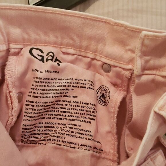 Gap skinny Jeans light pink size 24 - Picture 6 of 9